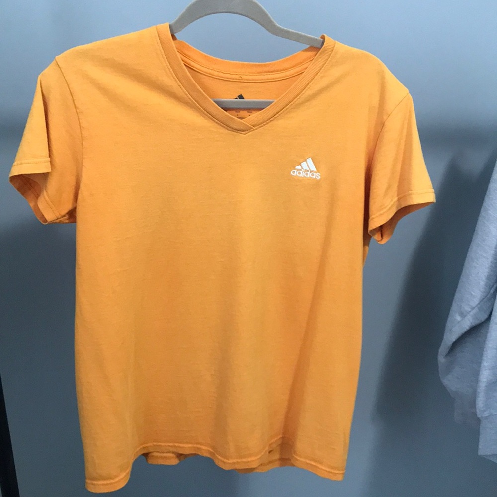 Mustard Adidas T Shirt